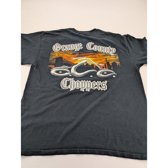 Vintage Orange County‎ Choppers Short Sleeve T-Shirt Mens Size Xl New York - Picture 2 of 7